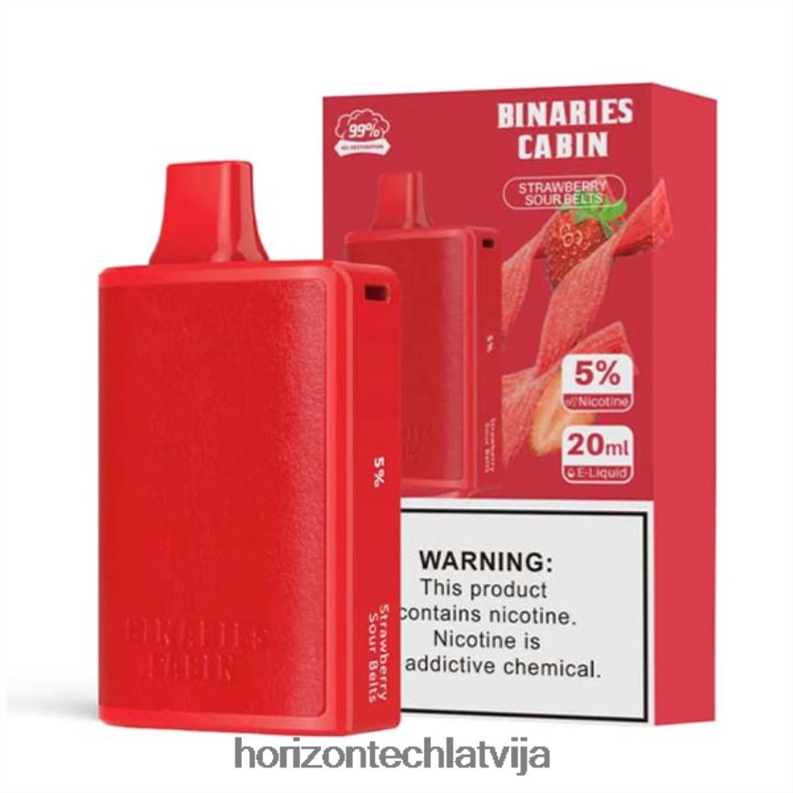 zemeņu skābās jostas